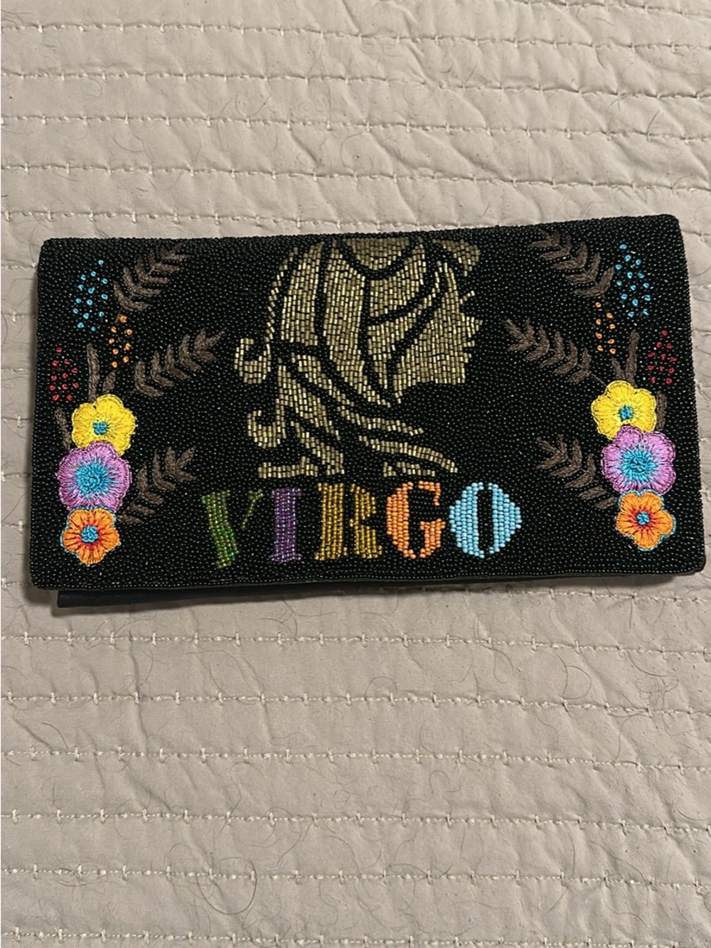 Mary Frances Beaded Crossbody Bag